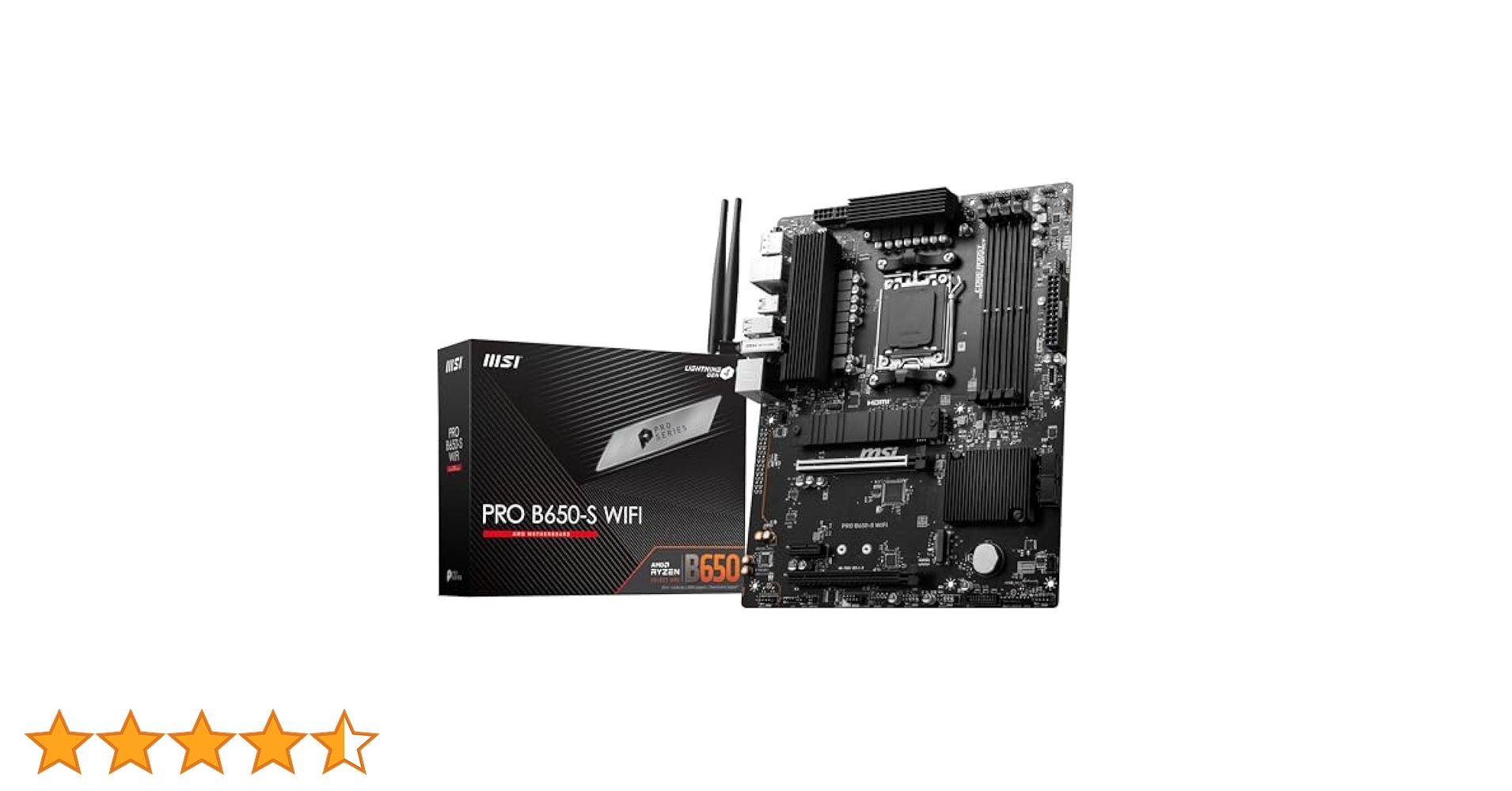 Amazon | MSI PRO B650-S WiFi ProSeries マザーボード (AMD